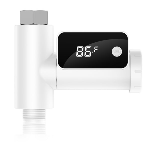 LED Shower Temperature Water Thermometer Celsius/Fahrenheit s u Tool D7H8